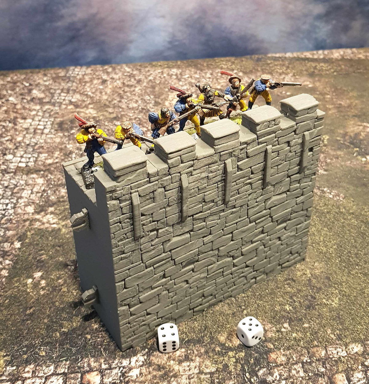 ANCRABOURG CITY WALLS - STRAIGHT WALL image 0