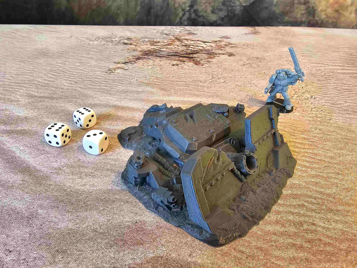 CRASHED TANKS - FULL SET x6 ELEMENTS image 8
