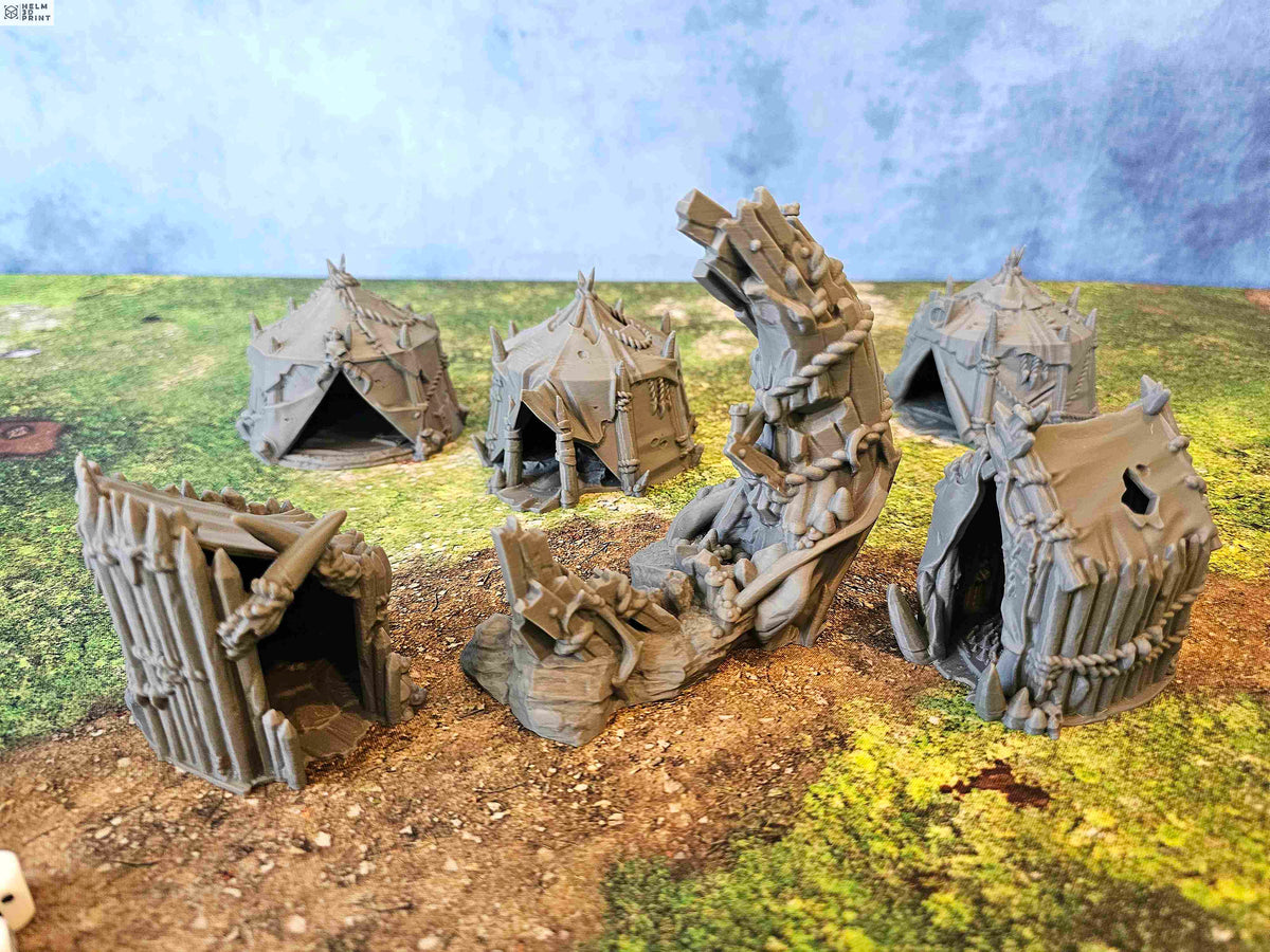 GOBLIN CAMP - FULL SET x6 ELEMENTS image 10