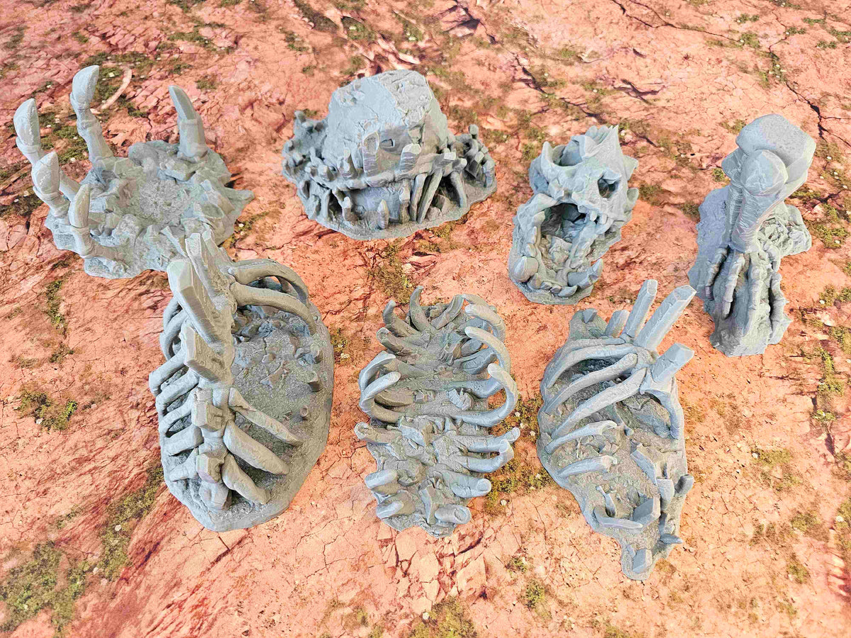GIGANTIC BONES - FULL SET x7 ELEMENTS image 8