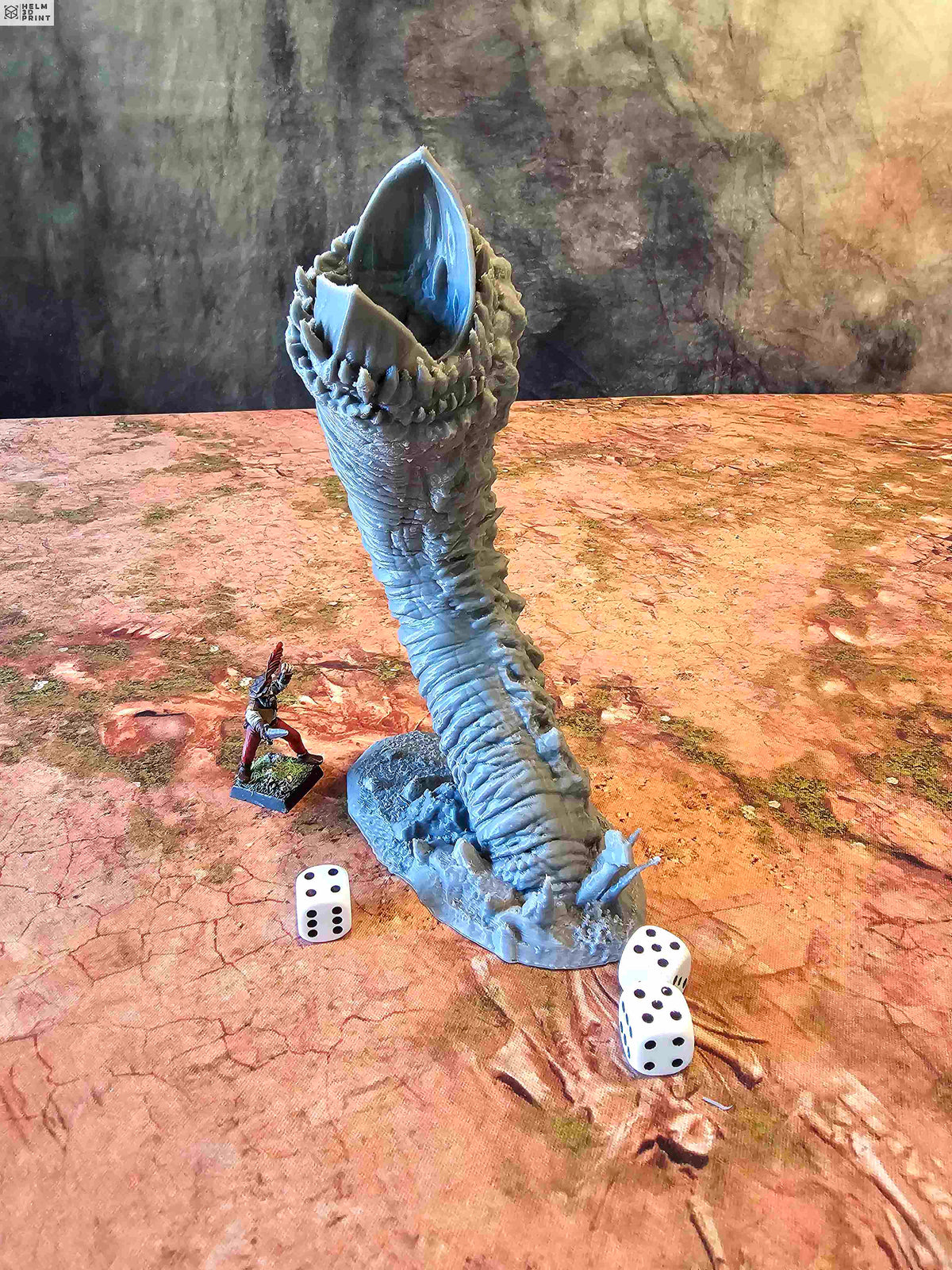 HELLISH TERRAIN - HELL WORM 1 image 1