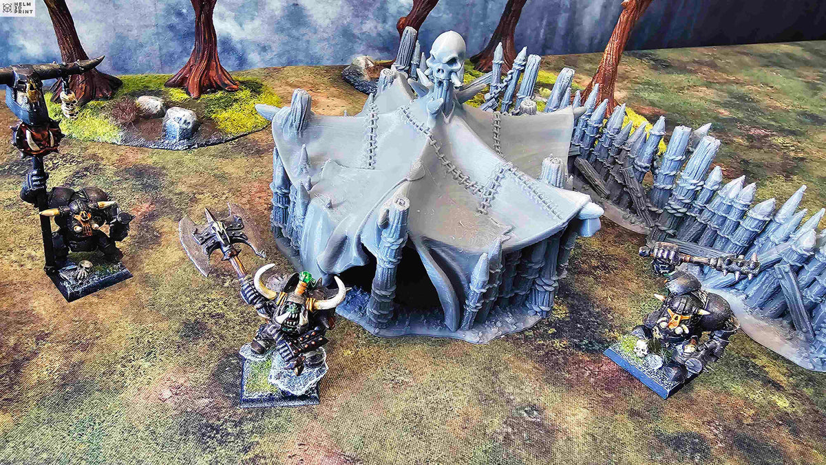 URLAG GORBOK- PACK ORC CAMP x4 ELEMENTS image 14