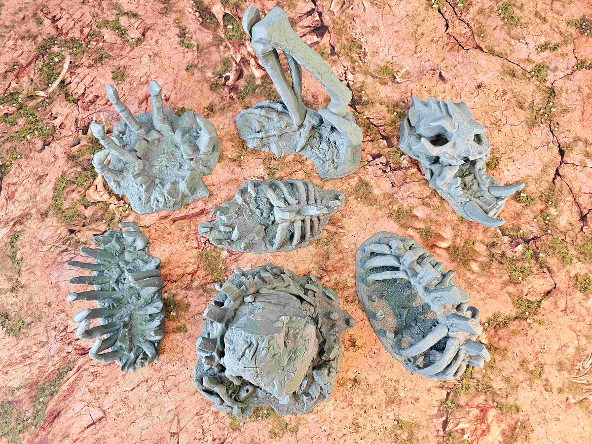 GIGANTIC BONES - FULL SET x7 ELEMENTS image 4