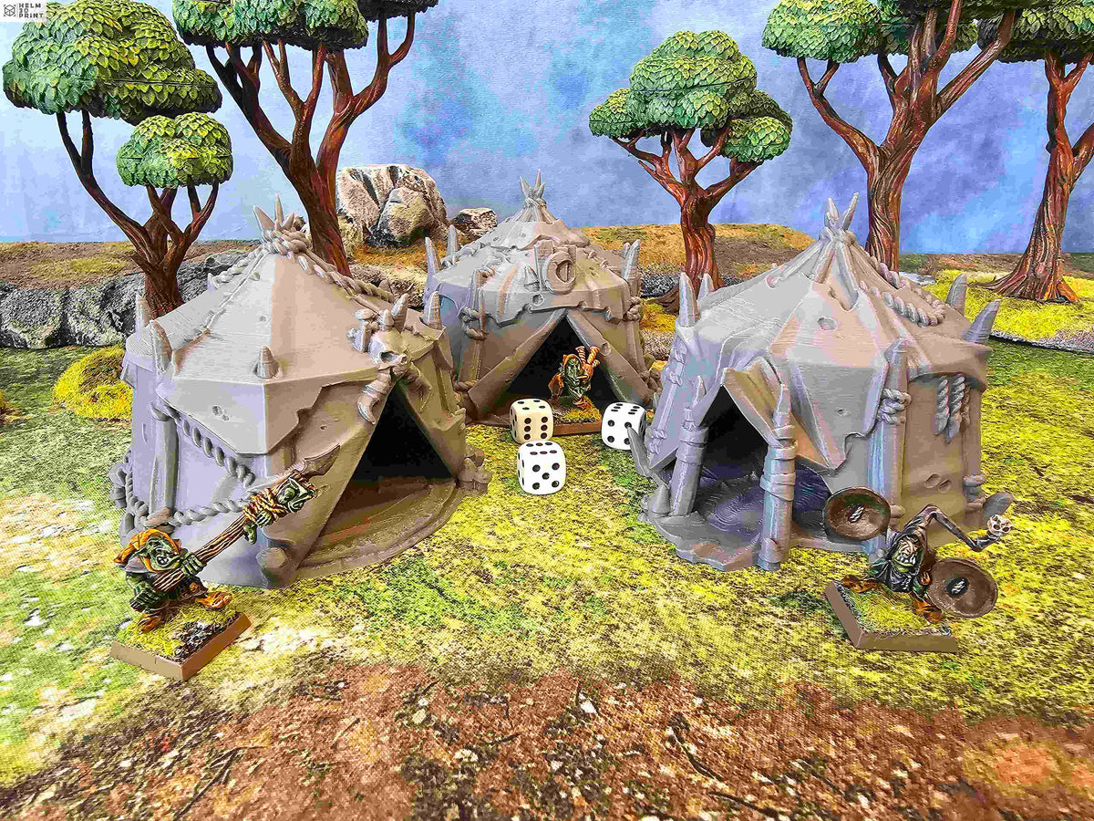 GOBLIN CAMP - TENTS x3 image 0