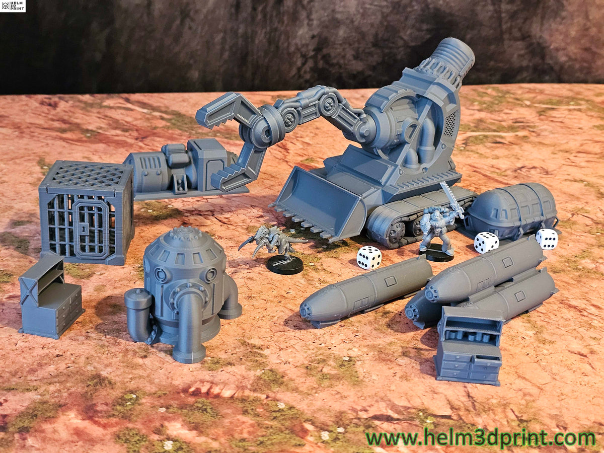 SPACE COLONY - PACK SCATTERS + ENGINE image 3