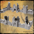 GRIMDALE CITY WALLS - RUINED FORTRESS STARTING PACK x7 ELEMENTS image 1