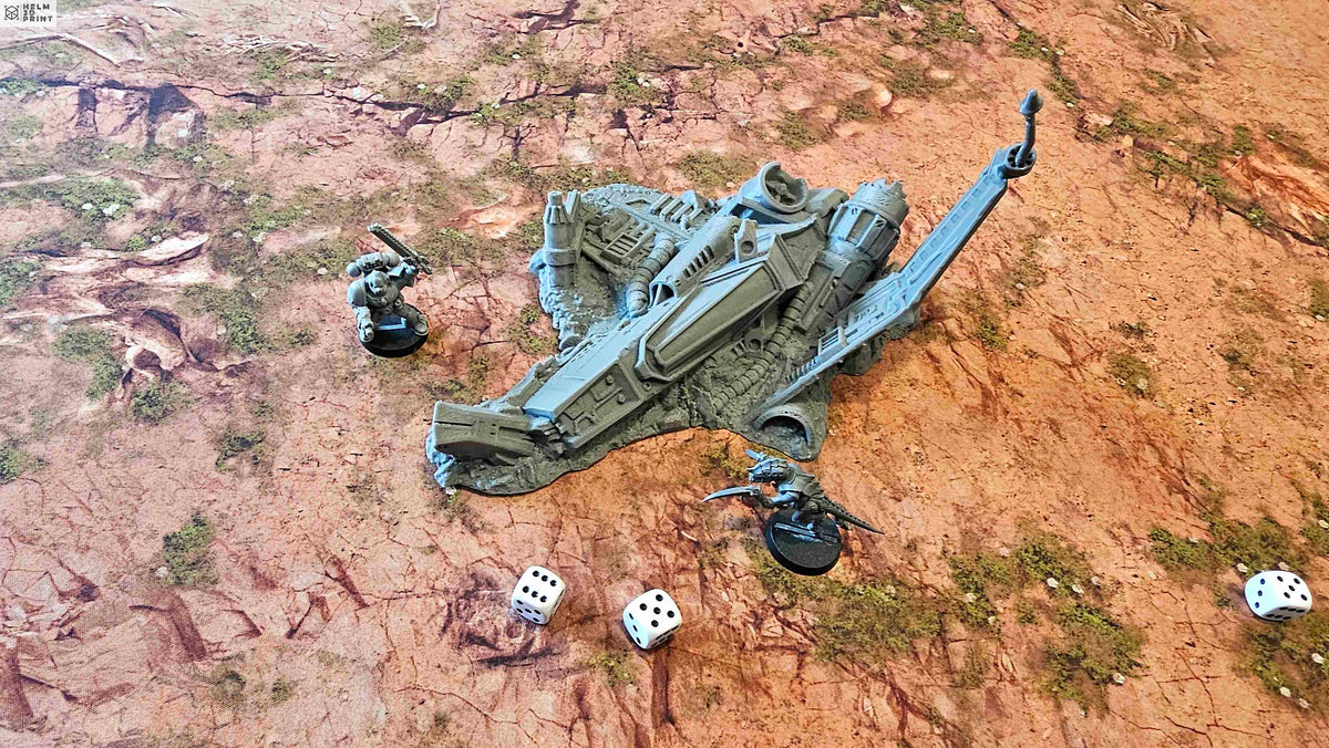 CRASHED SPACESHIP 01 image 5