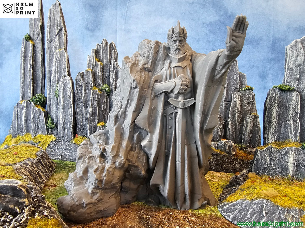 MIDDLE EARTH - KING STATUE 01 image 0