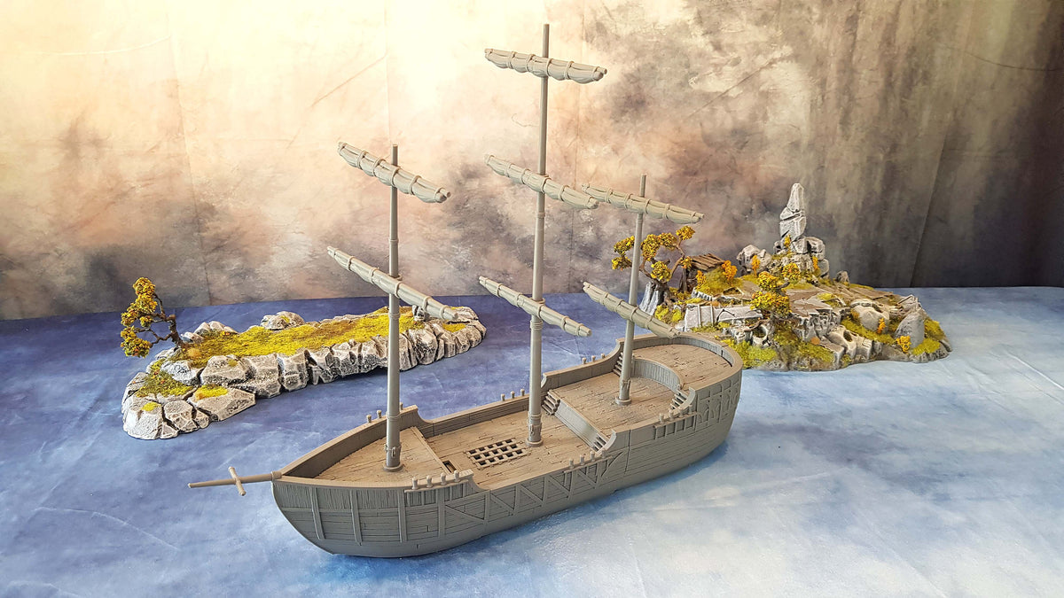 ANCRABOURG - THREE MASTED CARRACK image 0