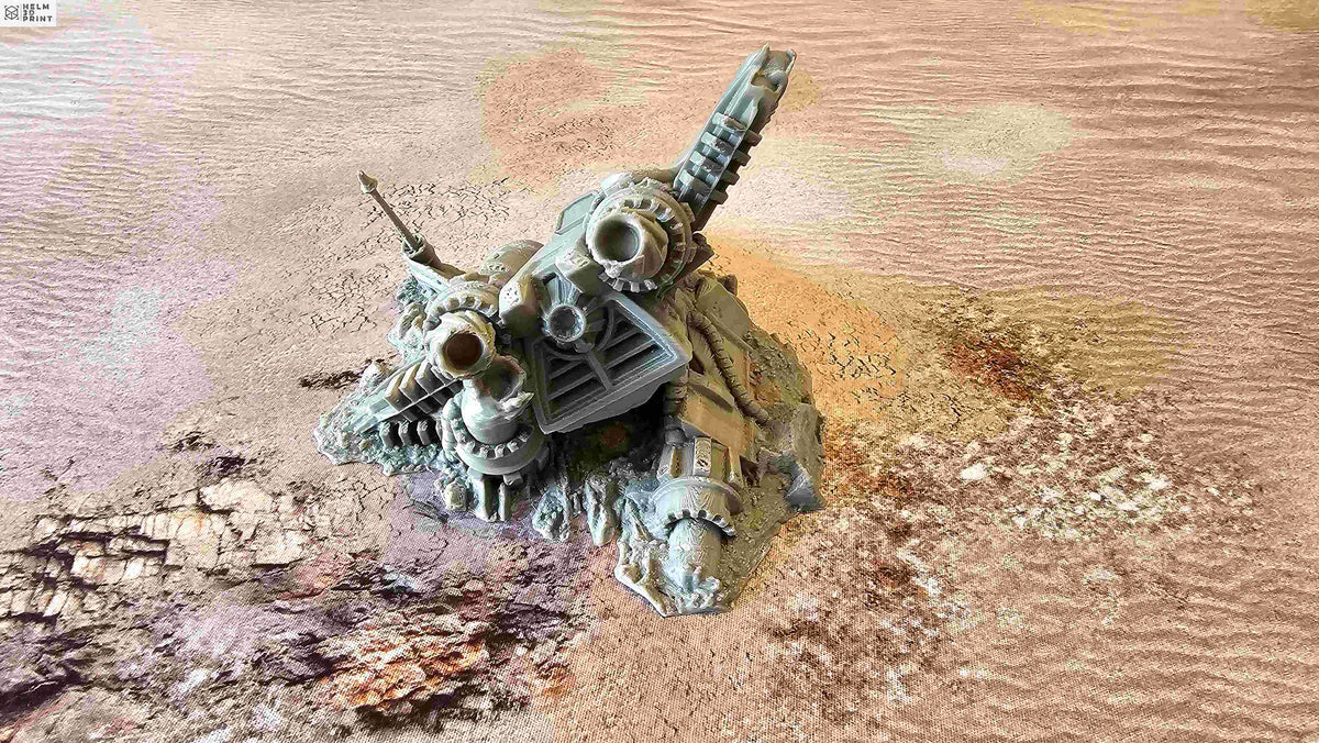 CRASHED SPACESHIP 02 image 4
