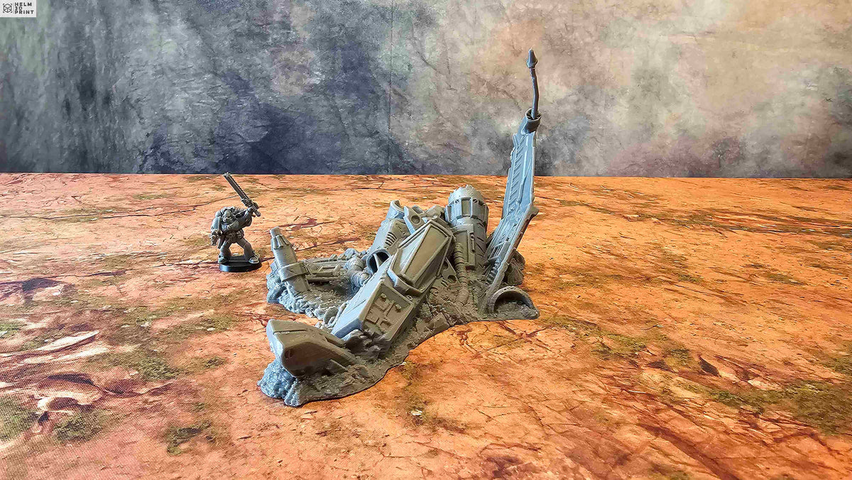 CRASHED SPACESHIP 01 image 7