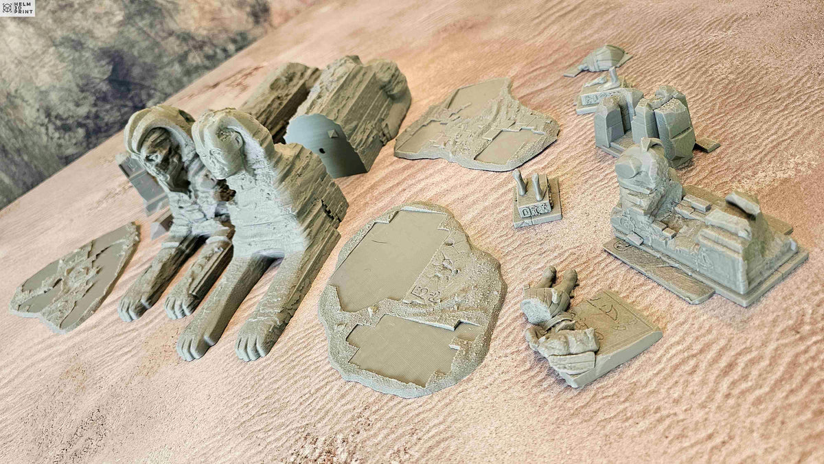 EGYPT TERRAIN - PACK x5 ELEMENTS image 9