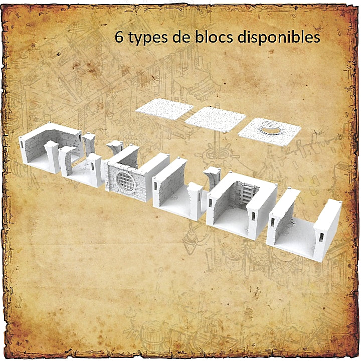 ANCRABOURG SEWERS - STARTING KIT x11 ELEMENTS image 1