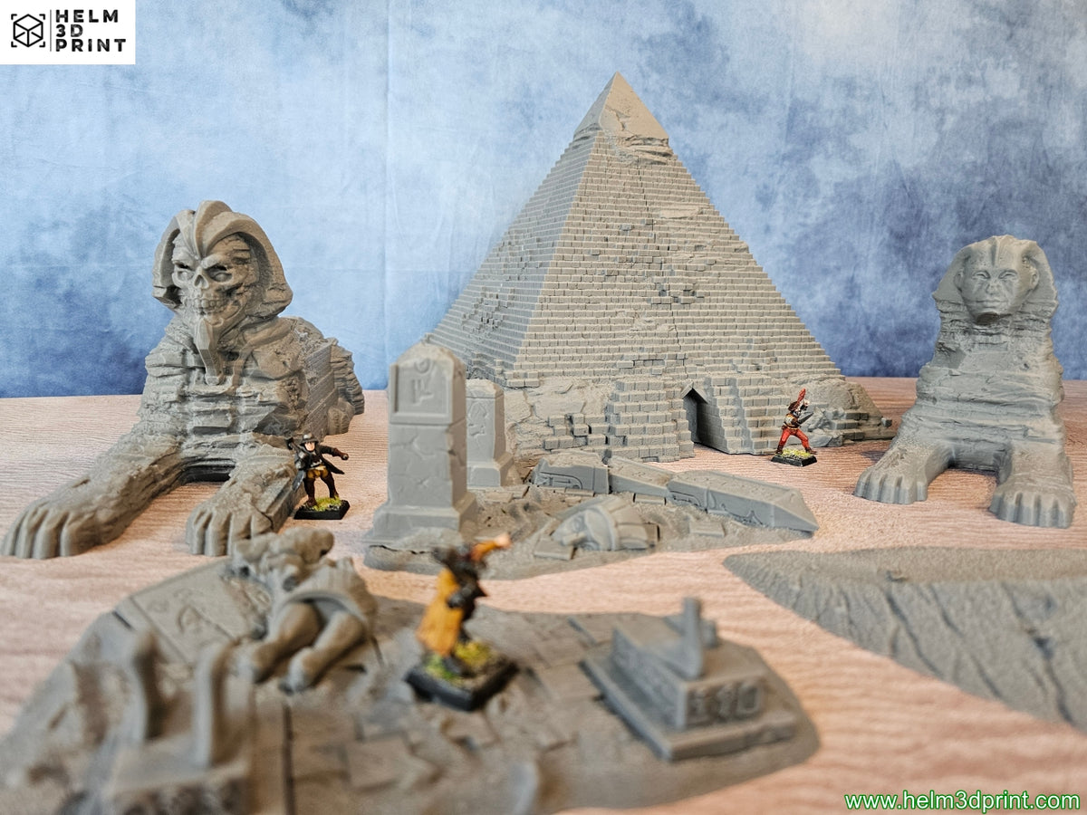 EGYPT TERRAIN - FULL SET x8 ELEMENTS image 13
