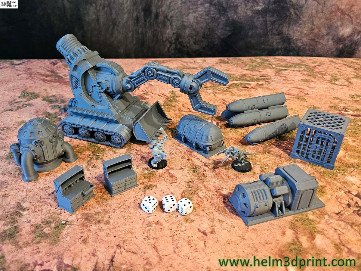 SPACE COLONY - PACK SCATTERS + ENGINE image 0