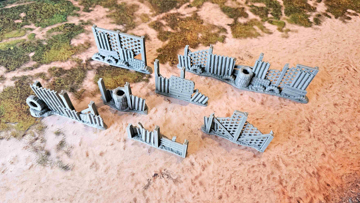POST AP - BARRICADES x7 ELEMENTS image 0
