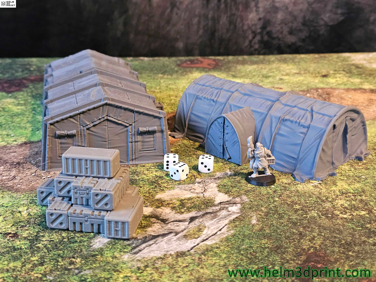 MILITARY BARRACKS - SETTLEMENT PACK image 0