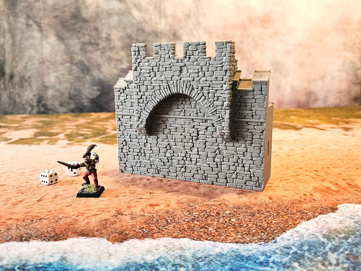 GREENDALE CITY WALLS - SADDLE WALL image 0