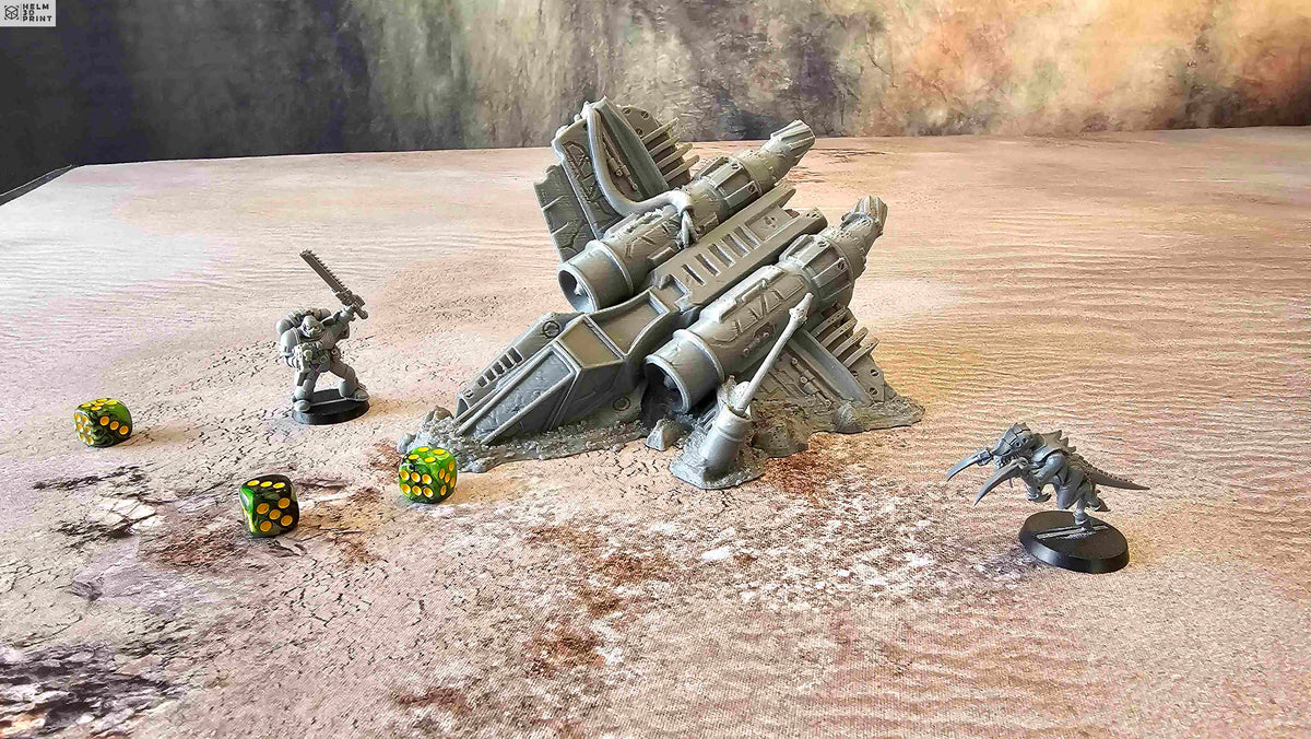 CRASHED SPACESHIP 02 image 5