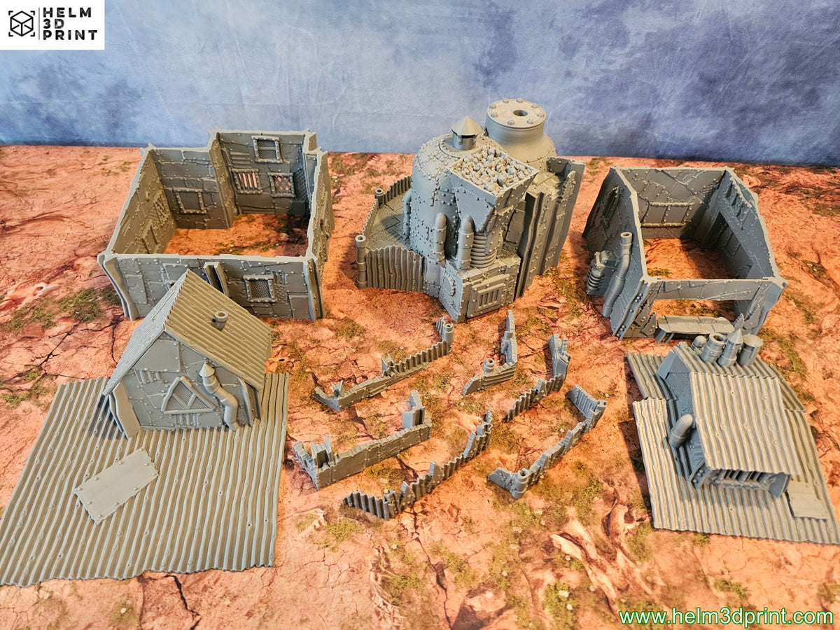 RIVET CITY - PACK X3 BUILDINGS image 9