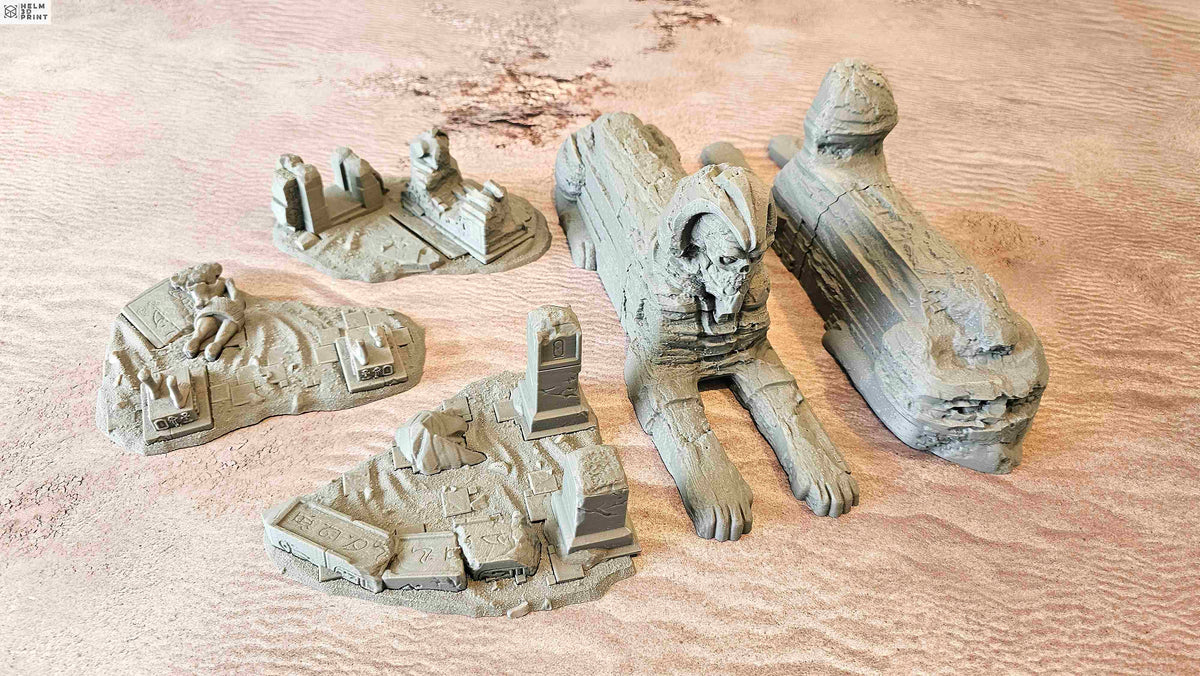 EGYPT TERRAIN - PACK x5 ELEMENTS image 2