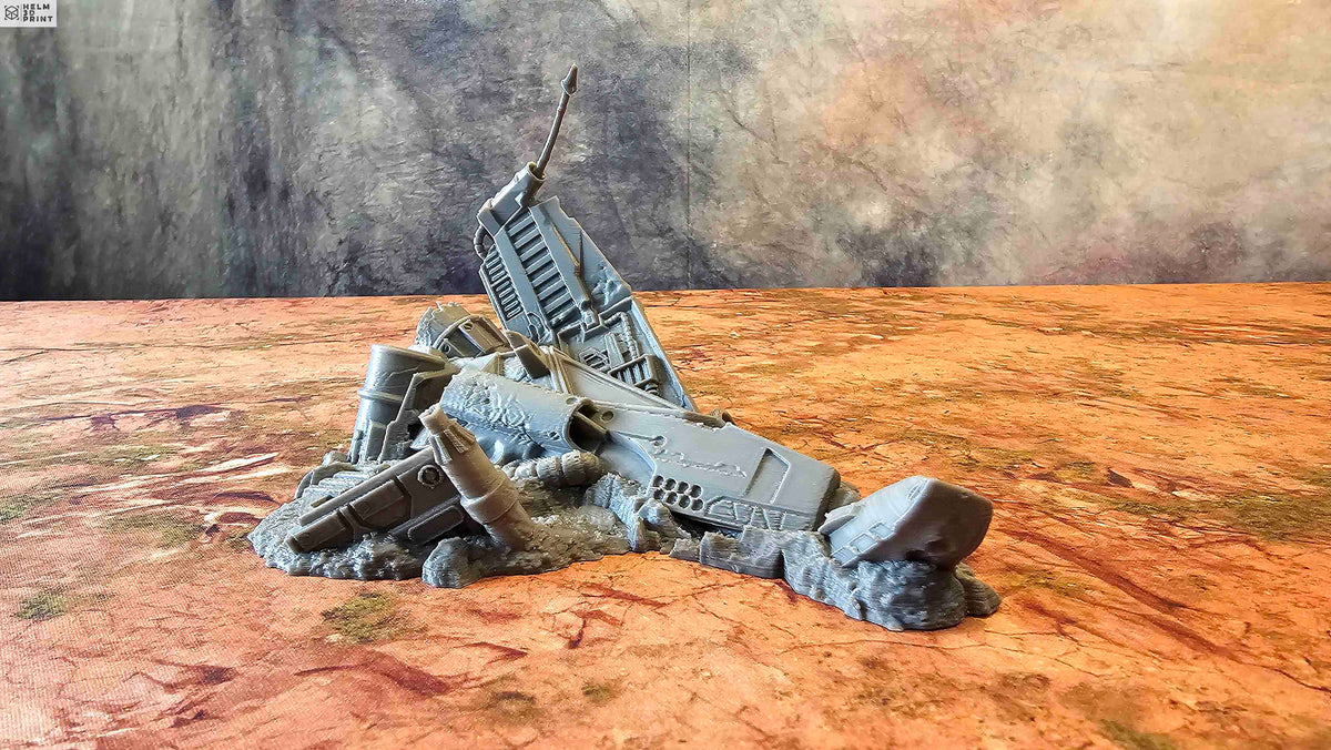 CRASHED SPACESHIP 01 image 4