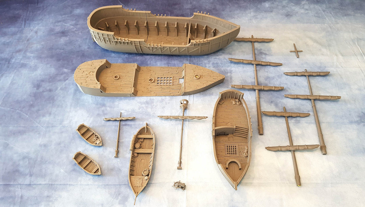 ANCRABOURG - PACK VESSELS x4 ELEMENTS image 1
