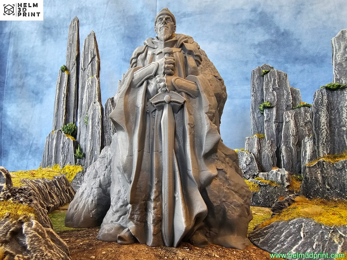 MIDDLE EARTH - KING STATUE 02 image 0