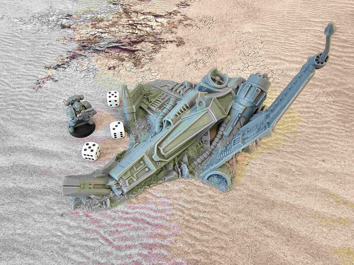 CRASHED SPACESHIP 01 image 2