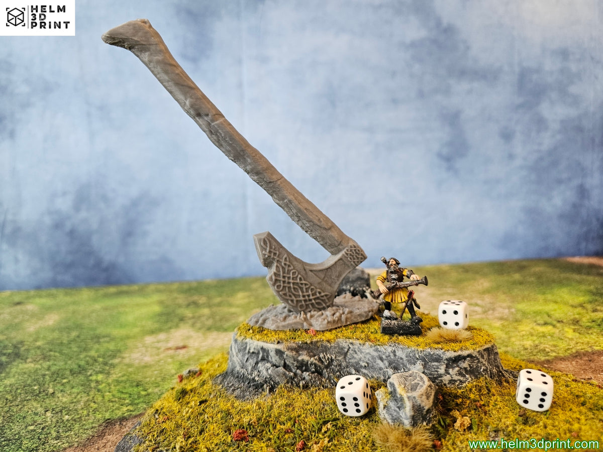 MIDDLE EARTH - AXE MONUMENT image 0