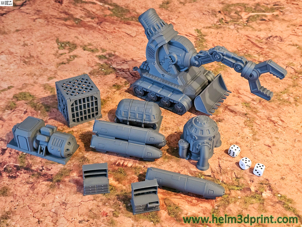 SPACE COLONY - PACK SCATTERS + ENGINE image 5