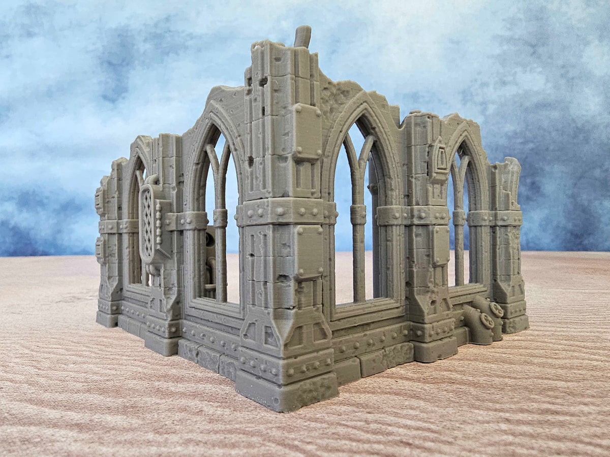 GOTHIC RUIN SCIFI - SIMPLE CORNER image 1