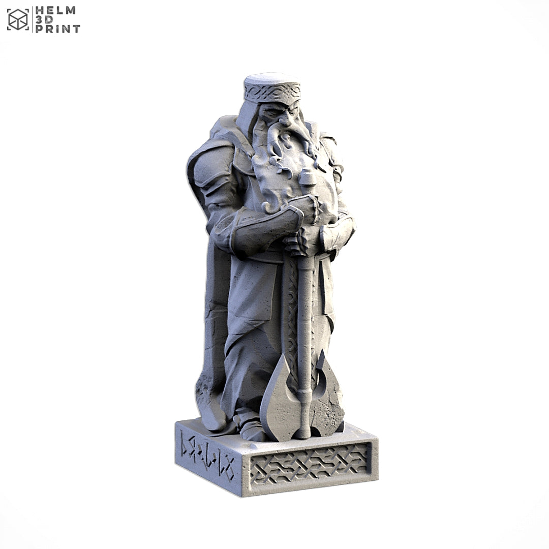 DWARVEN - SMALL STATUE image 1