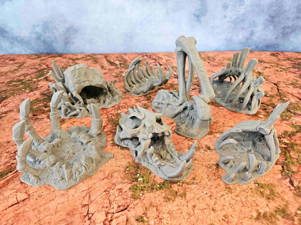 GIGANTIC BONES - FULL SET x7 ELEMENTS image 2