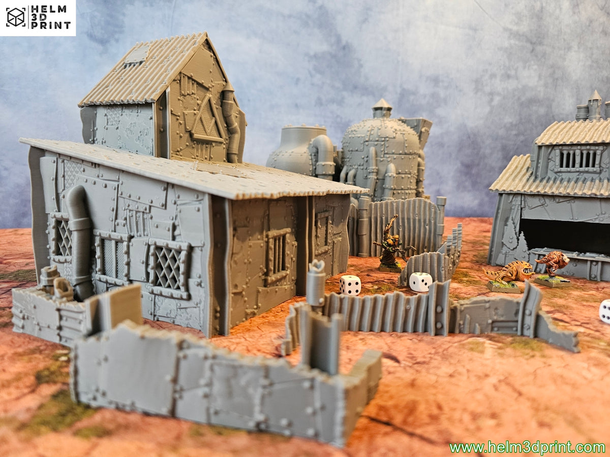 RIVET CITY - PACK X3 BUILDINGS image 10