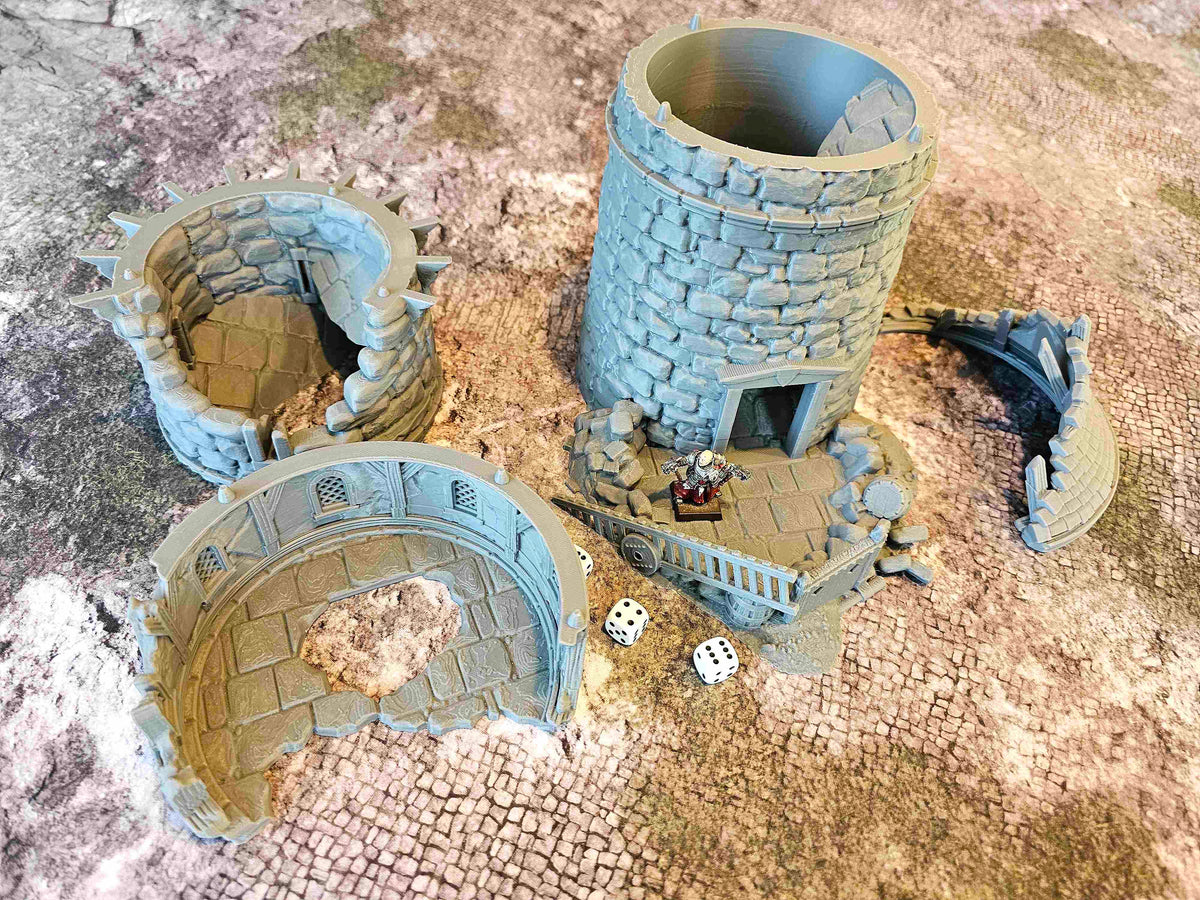 CASTLE ARGENT - DICE TOWER image 9
