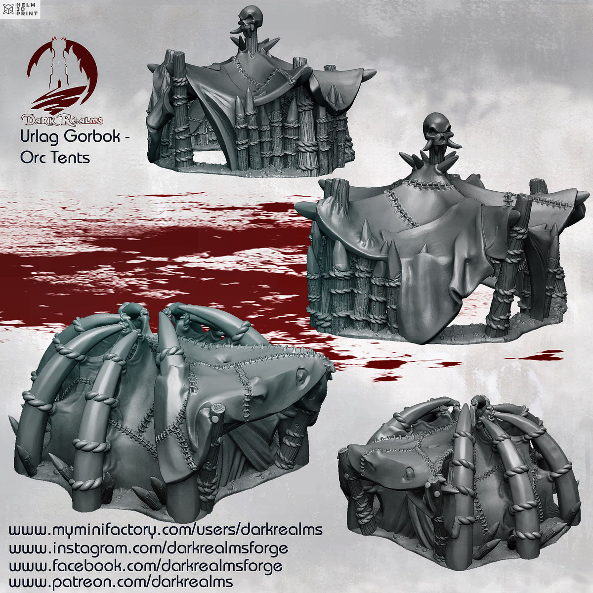 URLAG GORBOK - ORC TENTS x2 image 1
