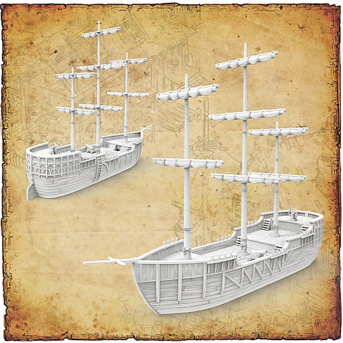ANCRABOURG - THREE MASTED CARRACK image 1