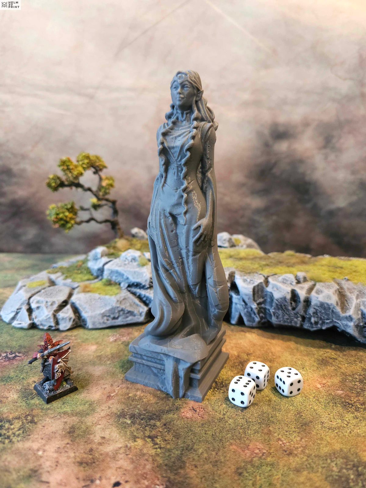 ELVEN CONSTRUCTIONS - LADY STATUE image 0