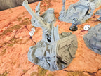 DESTROYED TANKS - FULL SETx6 ELEMENTS image 4