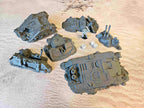 CRASHED TANKS - FULL SET x6 ELEMENTS image 13