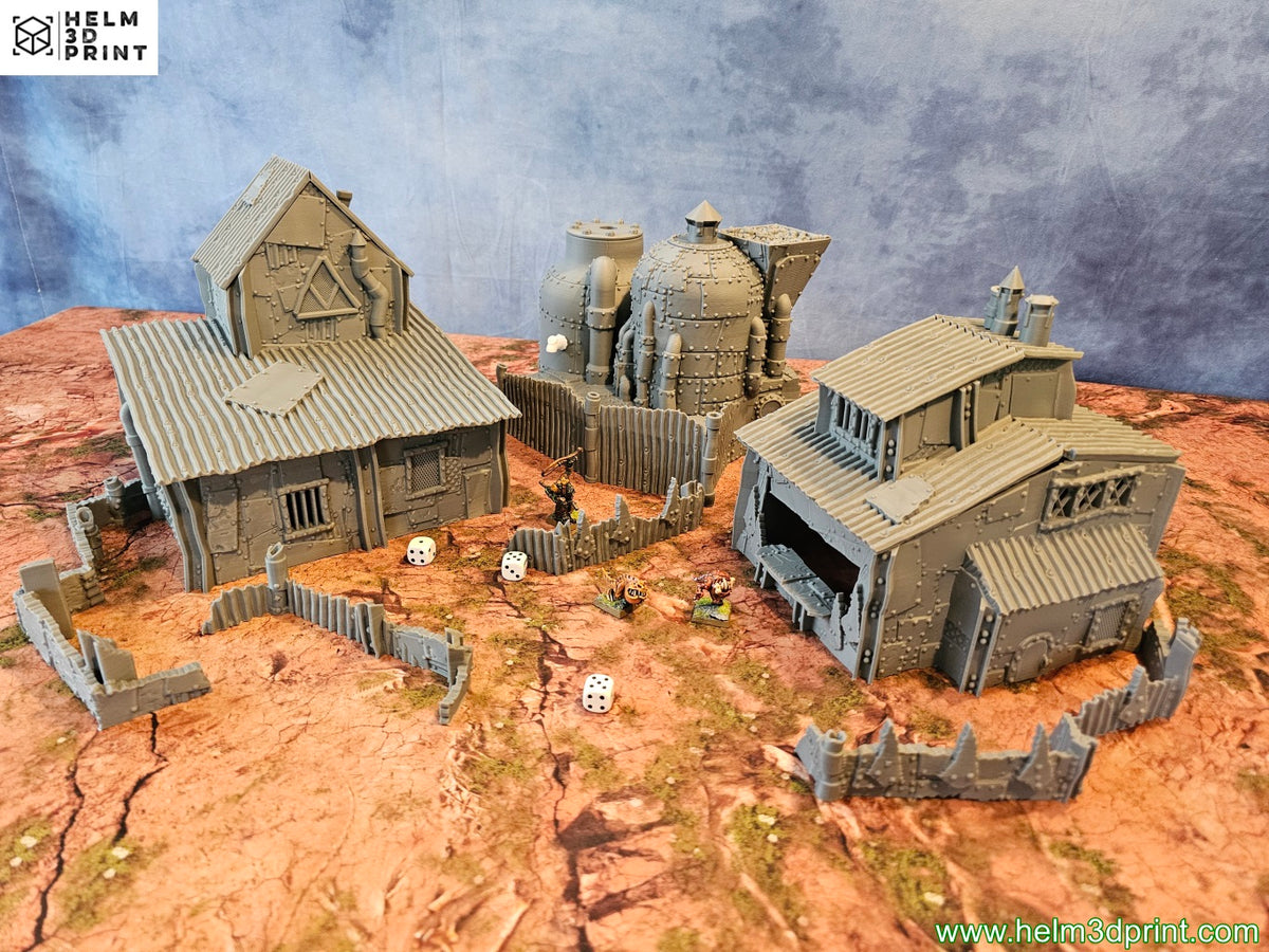 RIVET CITY - PACK X3 BUILDINGS image 4