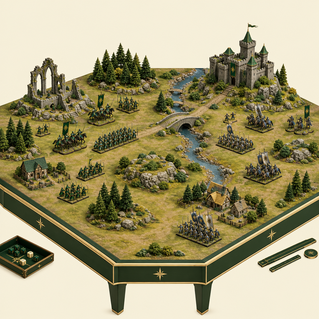 Le projet personnalisé — table de jeu complète